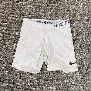 White Nike Pros